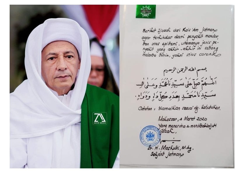 Ijazah Shalawat dari Habib Luthfi Agar Terhindar dari Penyakit Menular Seperti Corona