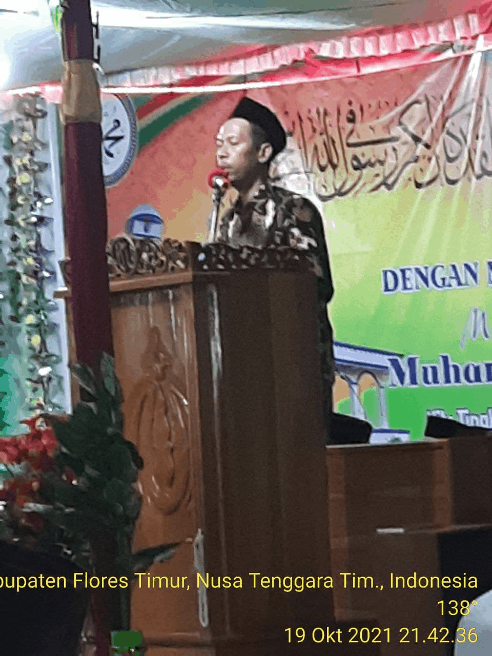 Peringatan Maulid Nabi Muhammad  SAW di Masjid Al Amin Weri