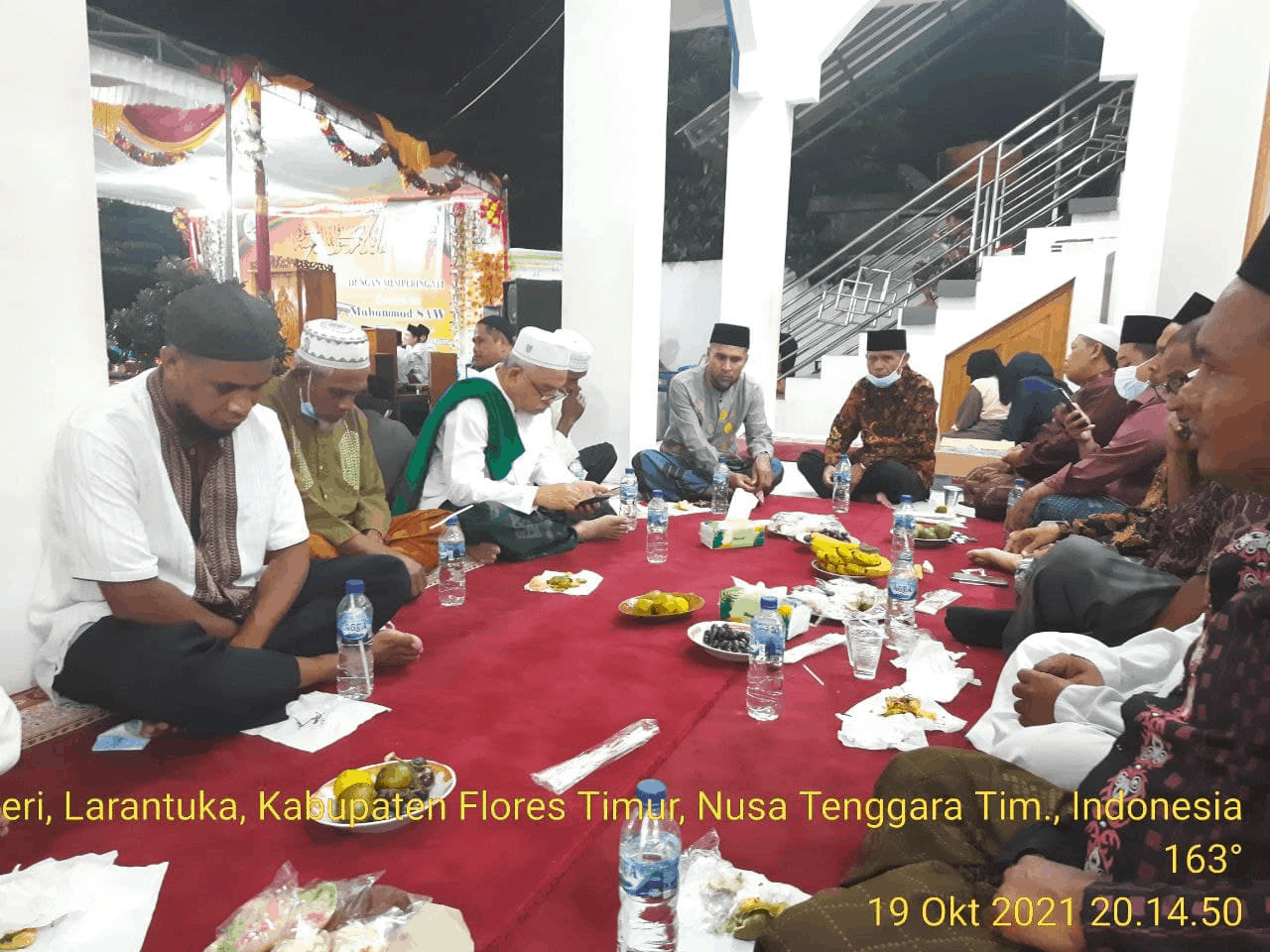 Peringatan Maulid Nabi Muhammad  SAW di Masjid Al Amin Weri