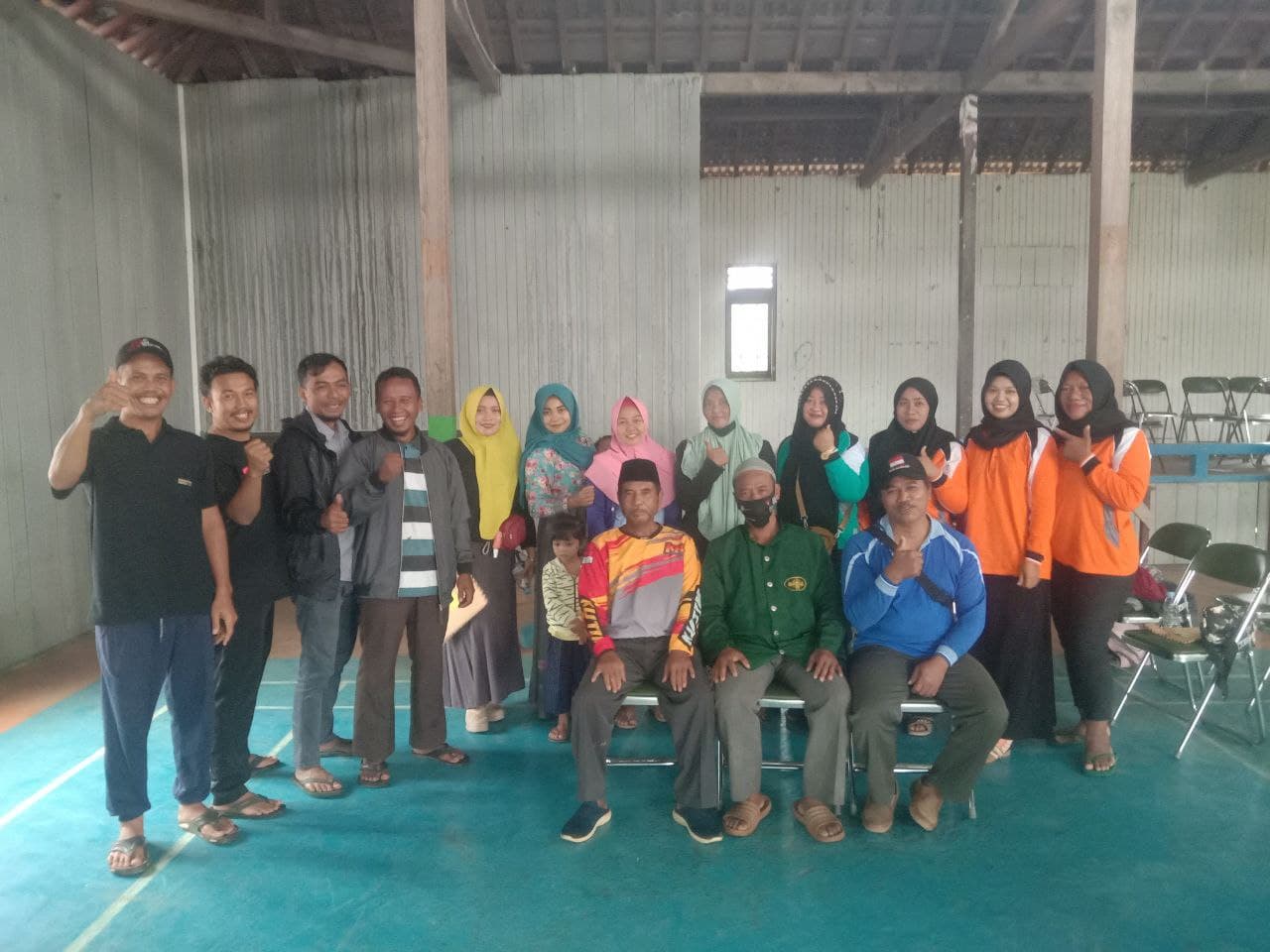 Acara penyerahan SK Kepengurusan DKM Muhajirin 