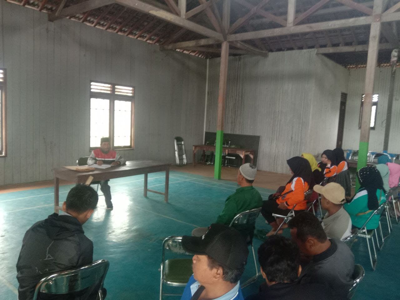 Acara penyerahan SK Kepengurusan DKM Muhajirin 