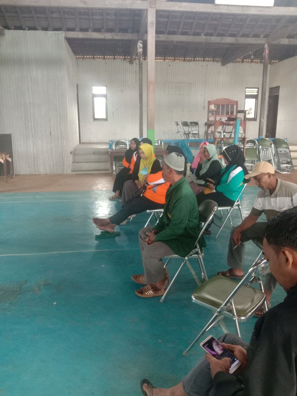 Acara penyerahan SK Kepengurusan DKM Muhajirin 