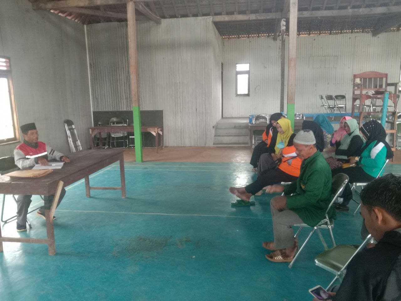 Acara penyerahan SK Kepengurusan DKM Muhajirin 