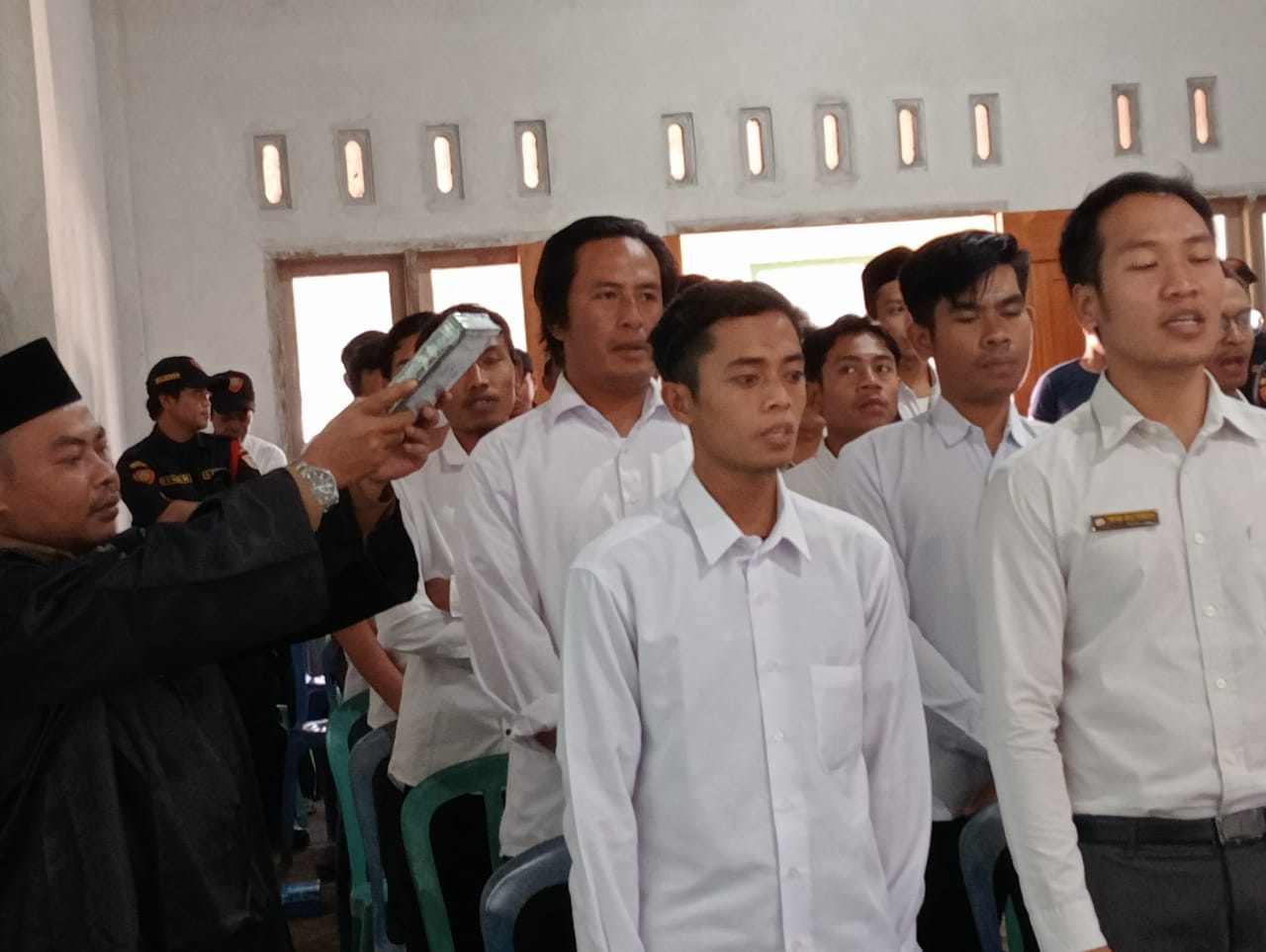 Pelantikan KPPS dusun kamput
