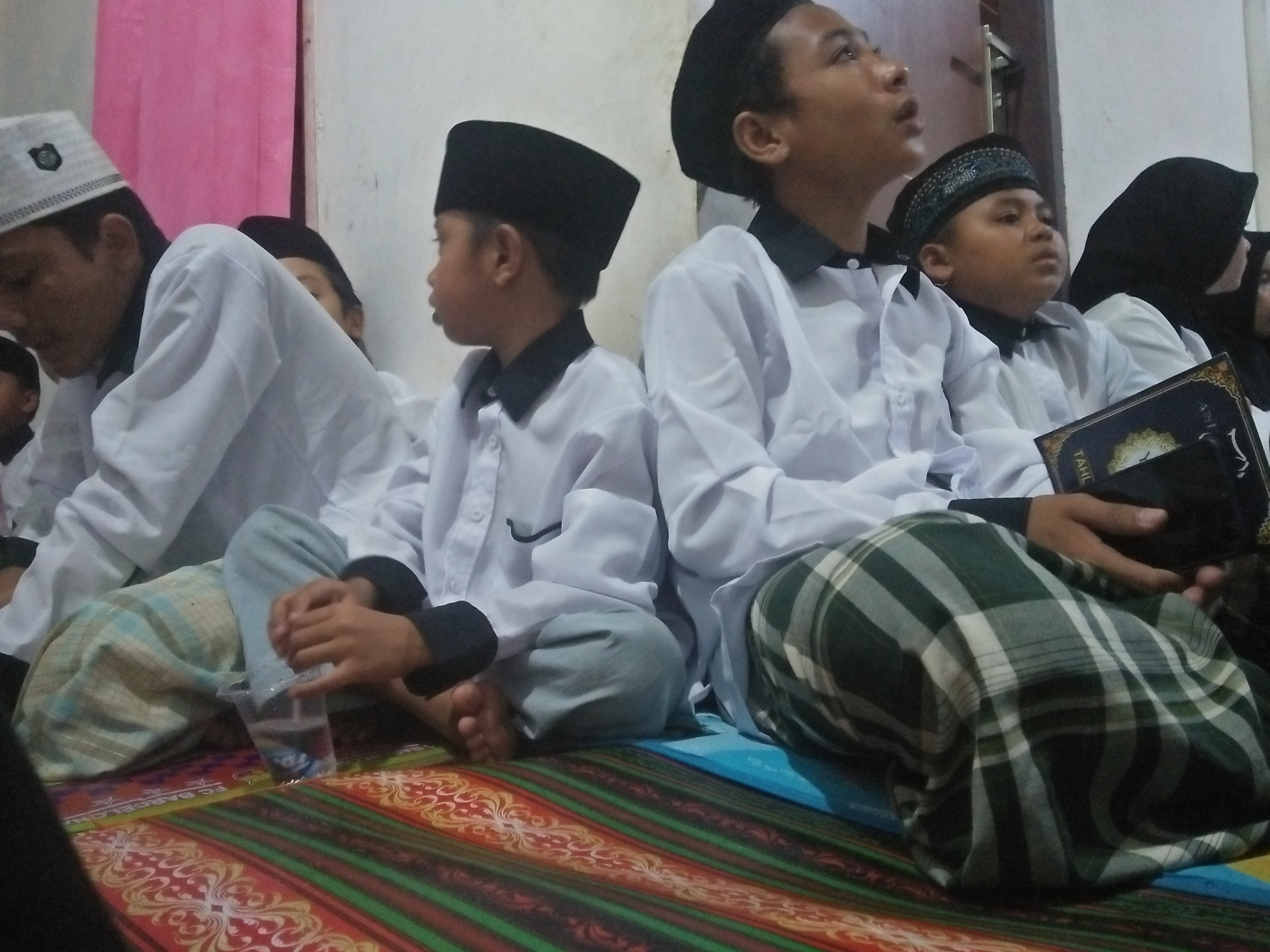 Yasinan di rumah ketua remaja