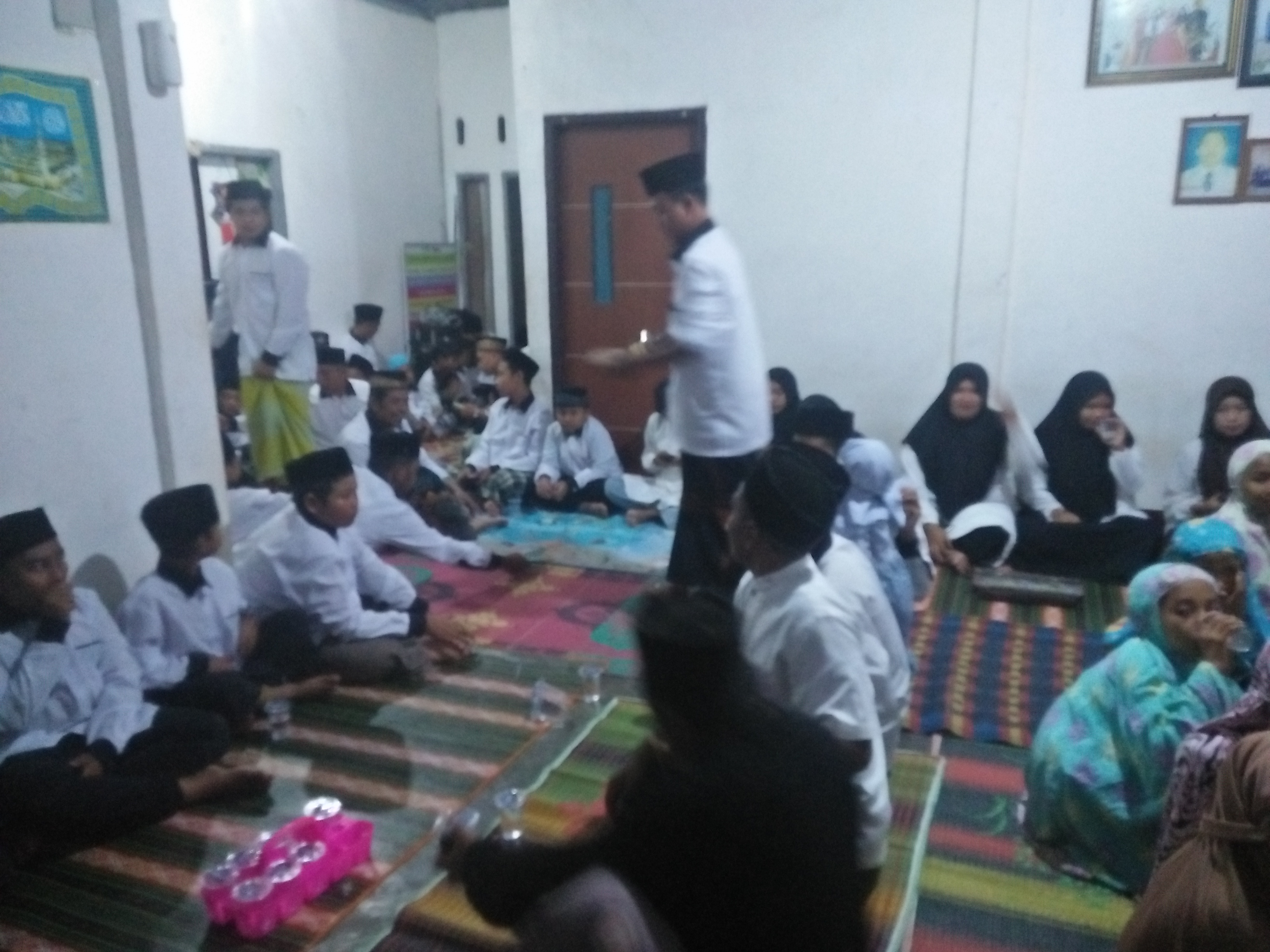 Yasinan di rumah ketua remaja
