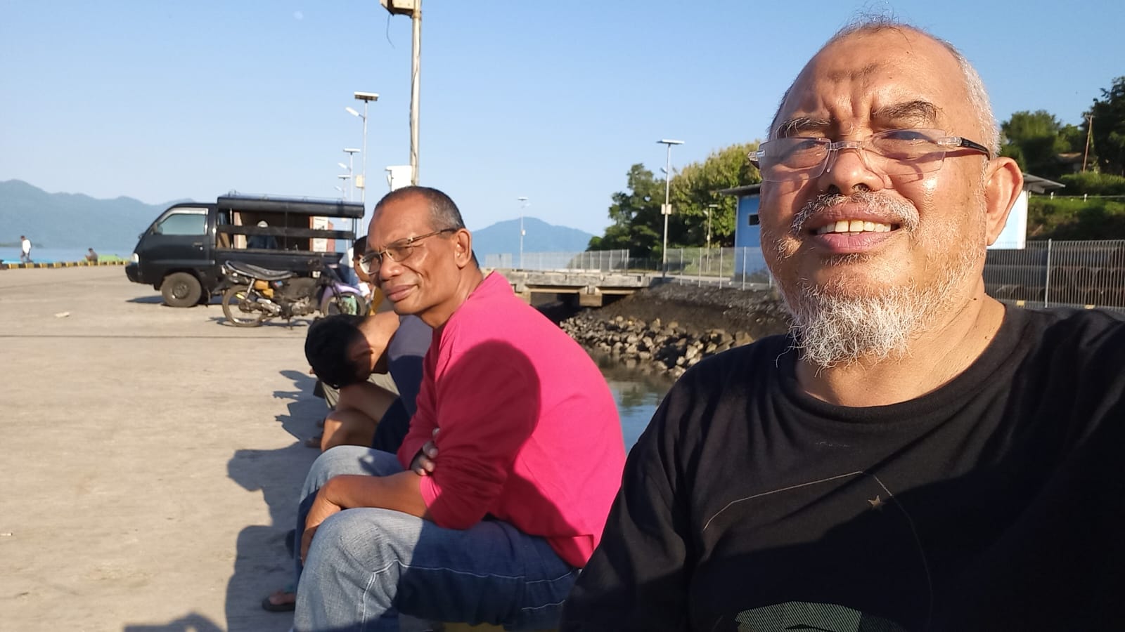 SUMBANGAN JEMAAH MASJID JAMI AL AMIN WERI UNTUK PEMBANGUNAN MASJID JAMI AL MARUF LAMAHALA WAIWERANG
