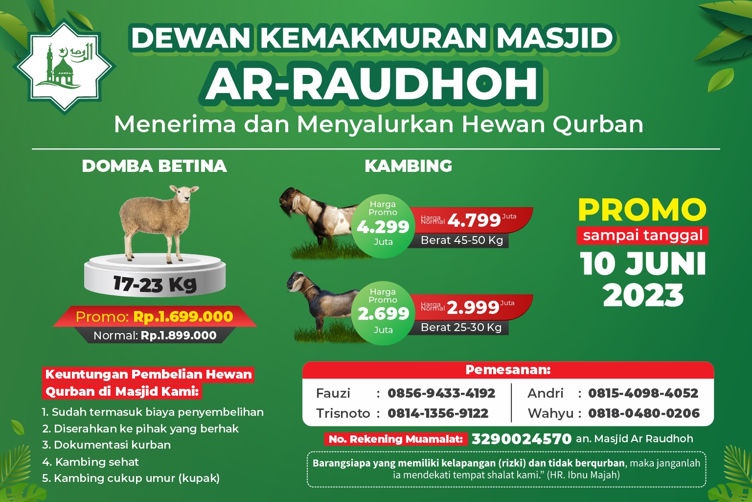 Promo qurban