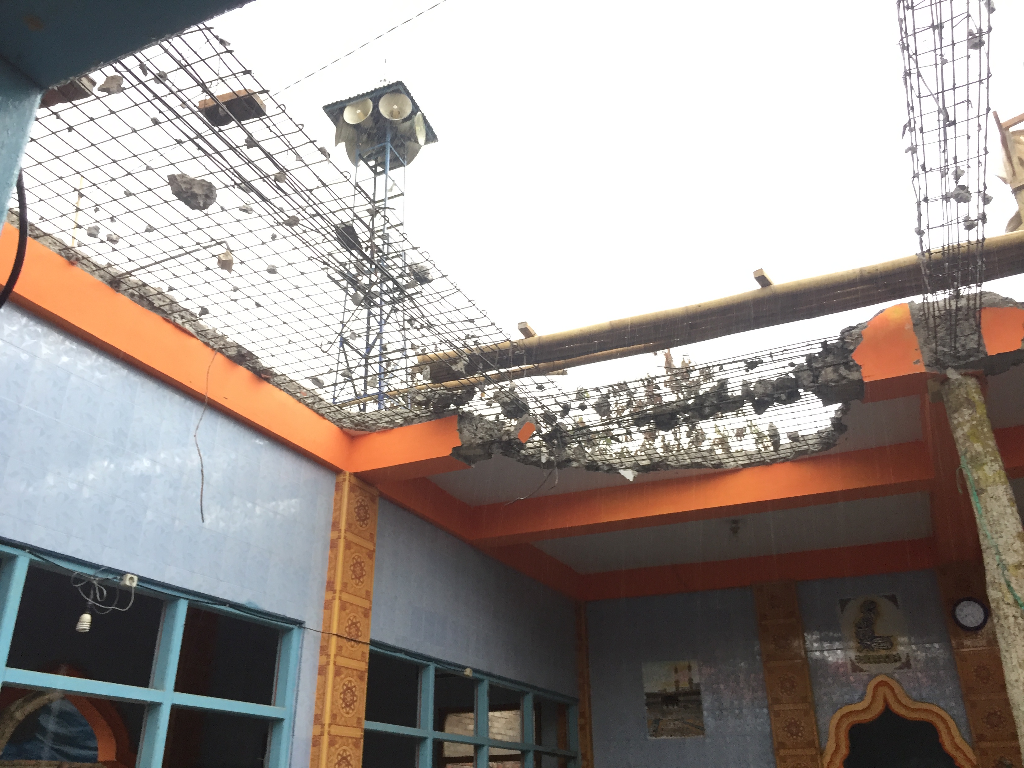 kondisi terkini masjid Nurul Islam Kamput