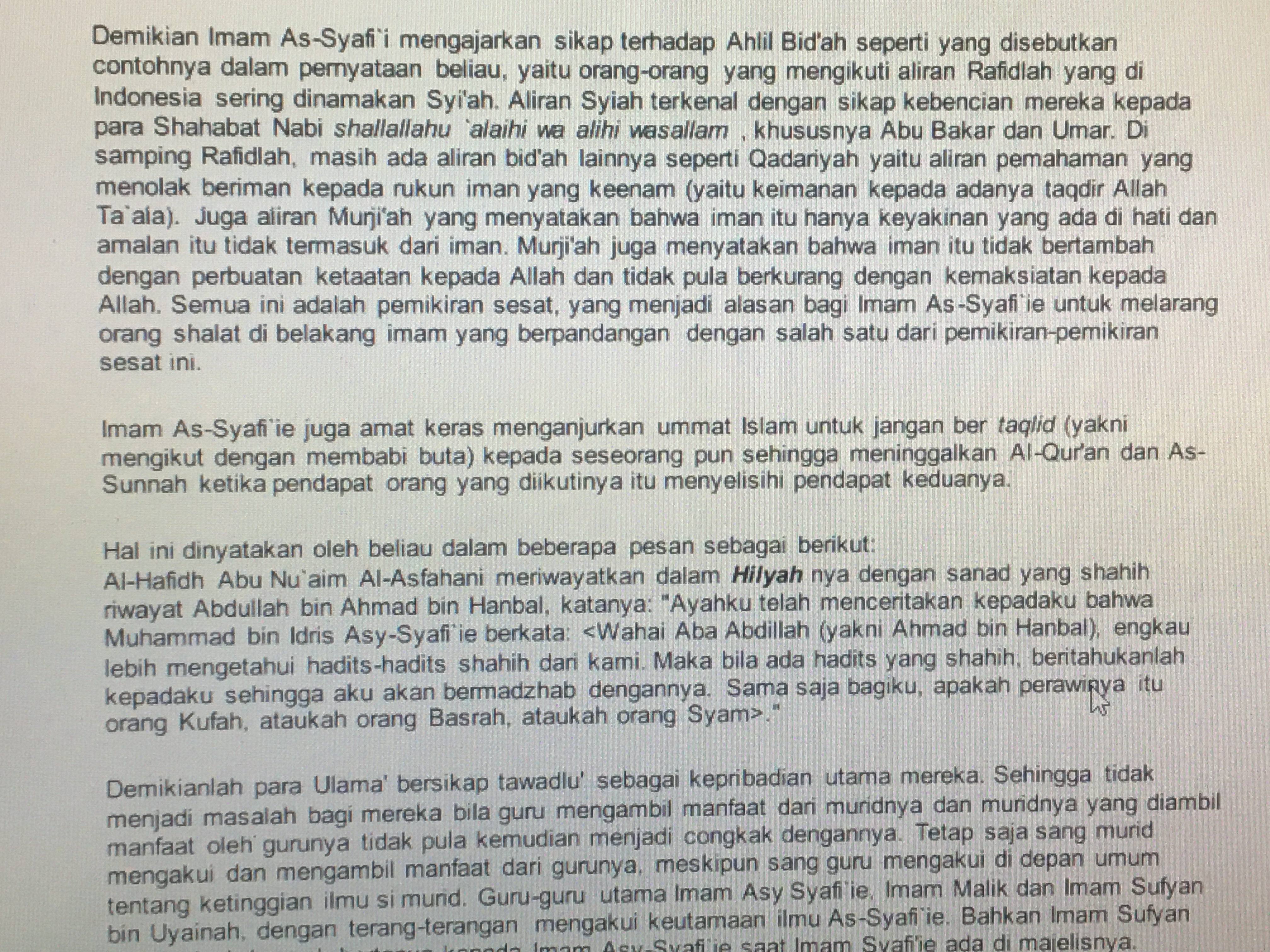 MUHASABAH TUK KENALI DAN SADARI DIRI.