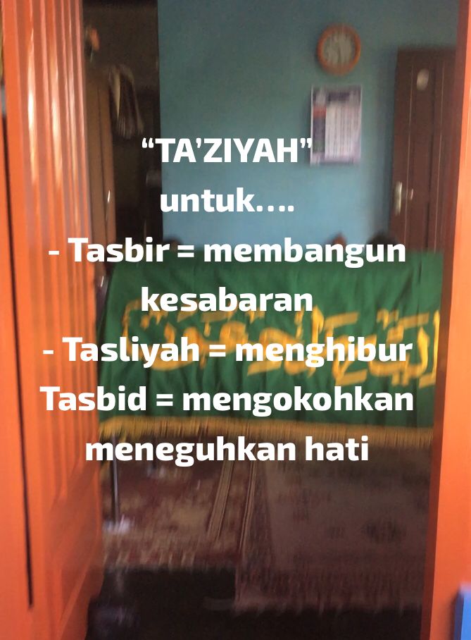 Amalan ringan muslim ke 2. Takziyah