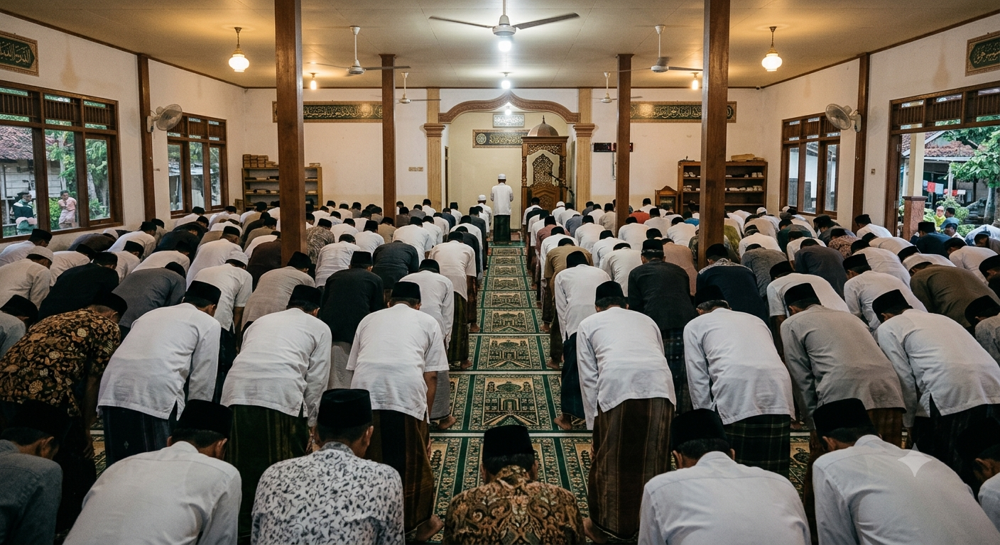 Keutamaan Sholat Berjamaah di Masjid