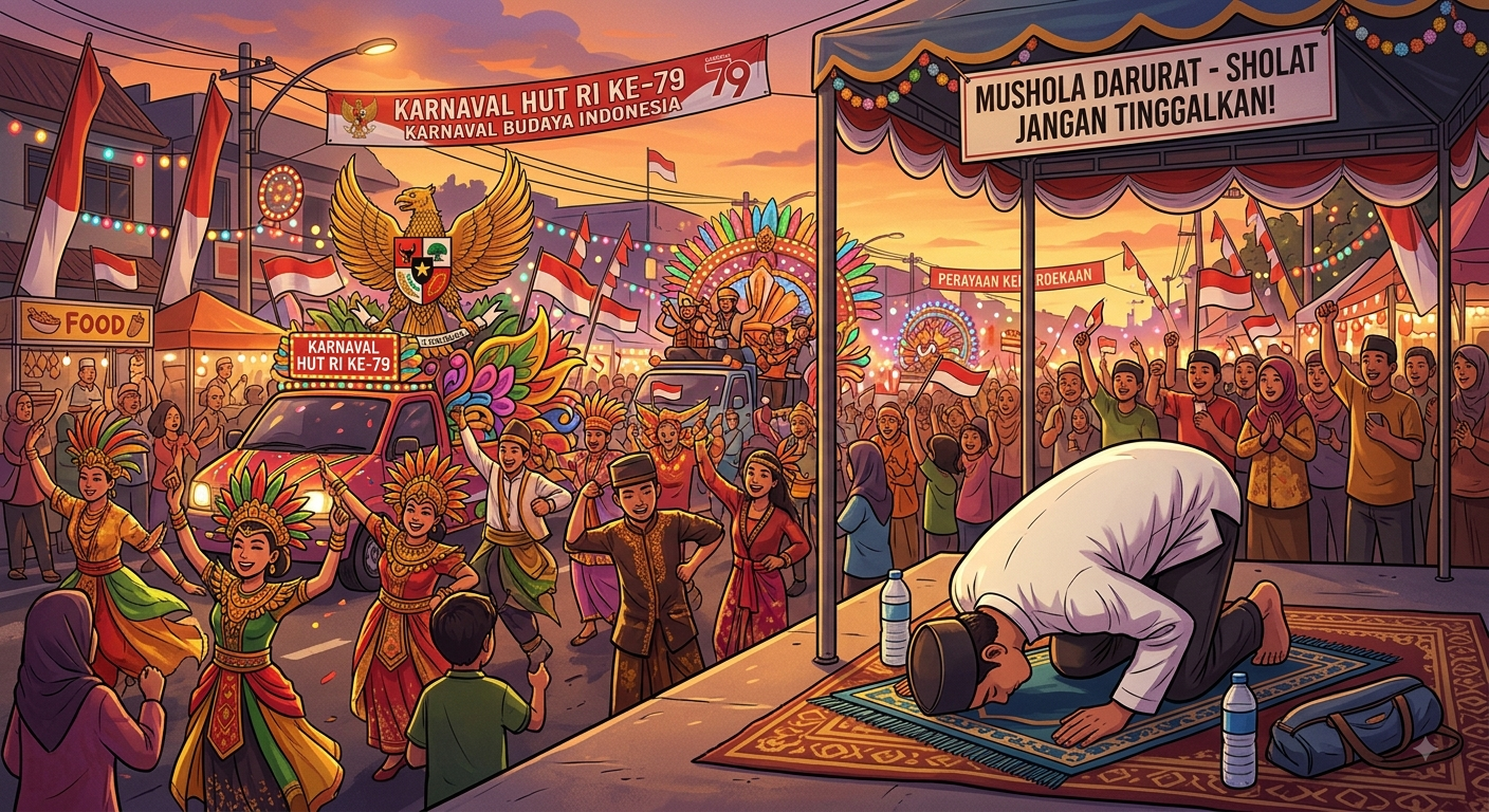 Antara Gegap Gempita Karnaval dan Kewajiban Sholat: Menemukan Titik Keseimbangan
